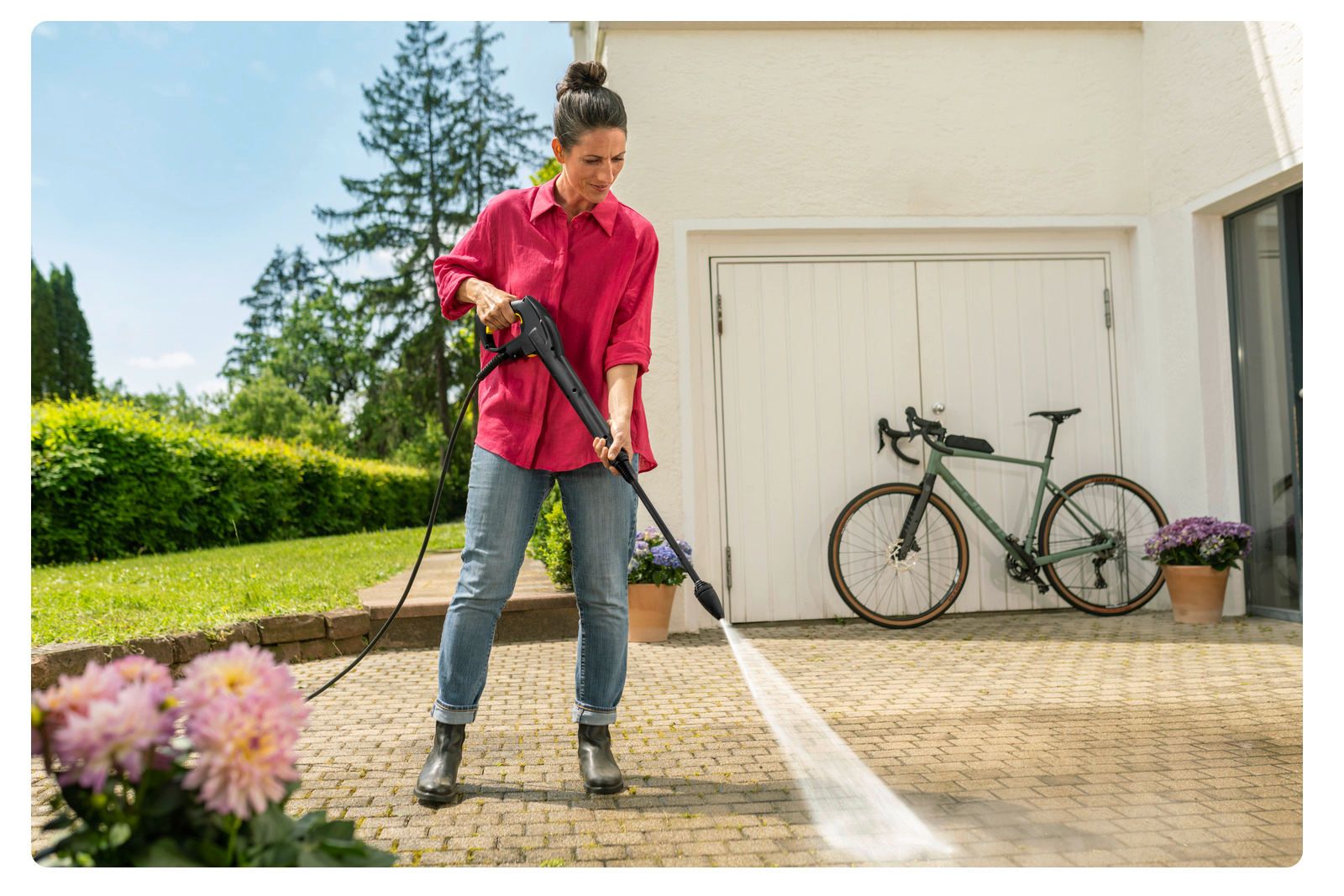 Myjka ciśnieniowa o dużej mocy Karcher