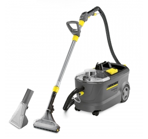 Urządzenie ekstrakcyjne Karcher Puzzi 10/1 (1250 W | 40 W | 254 mbar) Profesjonalny odkurzacz piorący + 10 kg proszku