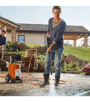 RE 130 PLUS Myjka wysokociśnieniowa Stihl (150 bar, 500 l/h)