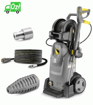Urządzenie wysokociśnieniowe Karcher HD 7/14-4 MXA PLUS (210 bar / 700 l/h / 60 °C) TURBODYSZA  EASY!Force + AUTOMATYCZNY ZWIJAK
