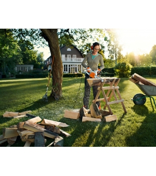 Pilarka elektryczna Stihl MSE 141 C-Q + KLIN DO DRZEWA, moc 1400 W, prowadnica 35 cm