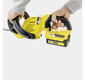Akumulatorowe nożyce do żywopłotu Karcher HGE 18-50 Battery Set (50 cm | 18 V | 2,5 A) + akumulator + ładowarka