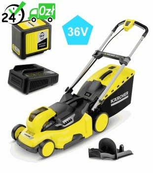 Kosiarka akumulatorowa Karcher LMO 36-46 Battery (46 cm / 55 l / 2800 obr.) Z akumulatorem i ładowarką