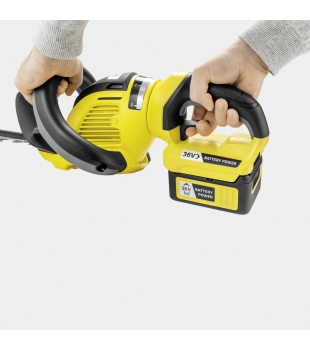 Akumulatorowe nożyce do żywopłotu Karcher HGE 36-60 Battery Set (60 cm | 36 V | 2,5 A) + akumulator + ładowarka