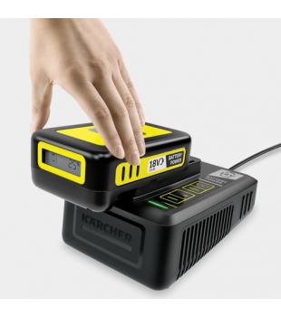 Szybka ładowarka + bateria 18 V / 2.5 Ah do urządzeń akumulatorowych Karcher