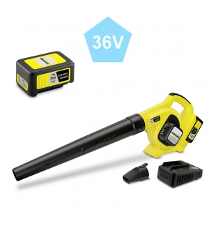 Dmuchawa do liści Karcher LBL 4 Battery Set (250 km/h | 330 m³/h | 36 V) Zestaw z baterią i ładowarką