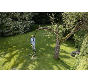 Piła łańcuchowa na wysięgniku Karcher PSW 18-20 (3/8" LP | 1,1 mm | 33 ogniwa) Akumulatorowy sekator do gałęzi