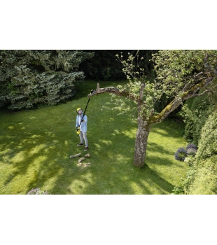 Piła łańcuchowa na wysięgniku Karcher PSW 18-20 (3/8" LP | 1,1 mm | 33 ogniwa) Akumulatorowy sekator do gałęzi