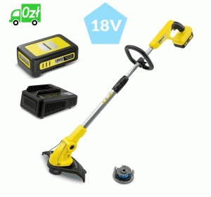 LTR 18-30 Battery SET Kosa, podkaszarka akumulatorowa Karcher Zestaw z akumulatorem i ładowarką. 
