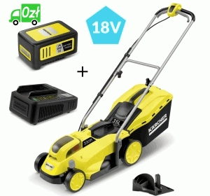 LMO 18-33 Battery Kosiarka akumulatorowa Karcher zestaw z akumulatorem i ładowarką