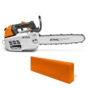 Pilarka Stihl MS 201 TC-M + KLIN DO DRZEWA GRATIS, mocna pilarka spalinowa moc 2,4 KM silnik 2-MIX