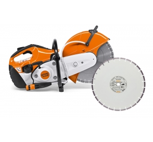 Przecinarka do betonu Stihl TS 420 z tarczą diamentową, moc 4,4 KM silnik 2-MIX
