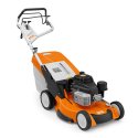 Stihl RM 655 YS - mocna kosiarka spalinowa z napędem hydrostatycznym, sprzęgłem i hamulcem noża, funkcją 3 w 1, moc 3,4 KM