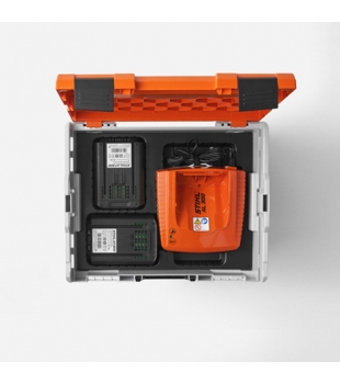 Pojemnik na akumulatory BOX S, systemu AP Stihl