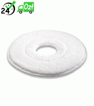 Pad z mikrofibry, mikrofibra, zielony, 356 mm