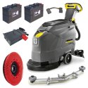 BD 43/25 C Bp szorowarka Karcher + 2x Akumulator SIAP + Prostownik