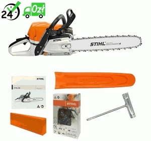 Pilarka Stihl MS 400 C-M FOREST EDITION, profesjonalna pilarka spalinowa moc 5,4 KM silnik 2-MIX, magnezowy tłok