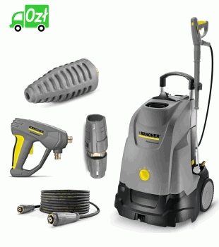 Karcher HDS 5/15 U PLUS (150 bar / 450 l/h / 80°C) EASY!Force Profesjonalna myjka ciśnieniowa 