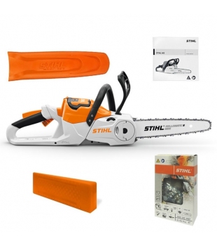 Pilarka akumulatorowa Stihl MSA 60 C-B, z dwoma akumulatorami AK 20 i ładowarką AL 101 + KLIN DO DRZEWA