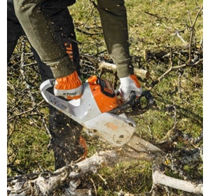 Pilarka akumulatorowa Stihl MSA 70 C-B + 2x akumulator AK 30 + ładowarka AL 101 + KLIN DO DRZEWA