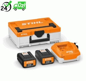 Power-Box Stihl zestaw z 2 akumulatorami AP 200 i ładowarką AL 301 