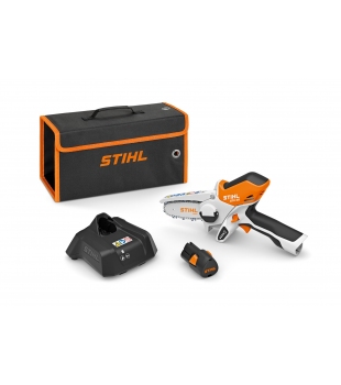 GTA 26 PLUS, Pilarka akumulatorowa Stihl z akumulatorem i ładowarką