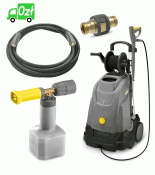 HDS 5/11 UX (110bar/500l) Easy!Force Profesjonalna myjka Karcher + Wąż 10 m + Złączka + Pianownica HDS 5/11 UX (110bar/500l) Easy!Force Profesjonalna myjka Karcher + Wąż 10 m + Złączka + Pianownica