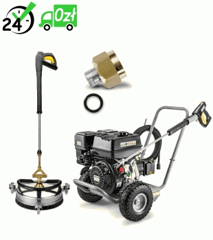 HD 8/23 G Classic Benzyna (230bar, 800l/h) profesjonalna myjka spalinowa Karcher + FR 30 ME + Dysze