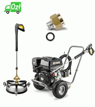 HD 7/20 G Classic Benzyna (200bar, 700l/h) profesjonalna myjka spalinowa Karcher + FR 30 ME + Dysze