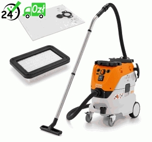Mocny odkurzacz przemysłowy SE 133 ME Stihl, 1,4 kW + Worki
