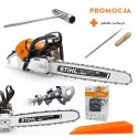 Pilarka spalinowa Stihl MS 400 C-M (4 KM) z ES Light i Hexa + klin do obalania drzew
