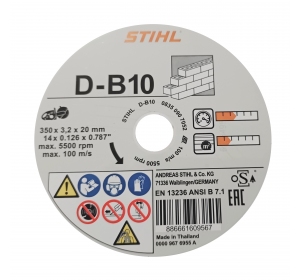 Ściernica diamentowa Stihl, beton (D-B10), 350mm