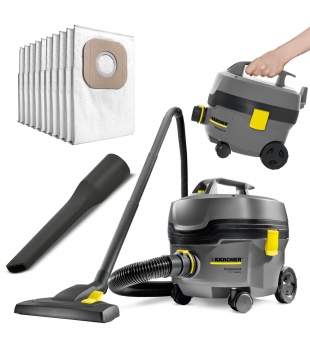 Odkurzacz jednofunkcyjny Karcher T 7/1 Classic (850 W / 7 l / DN 35) Profesjonalny odkurzacz + WORKI 10szt + SSAWKA SZCZELINOWA