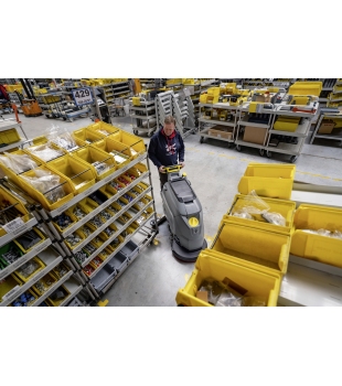 Szorowarka kompaktowa Karcher BD 50/50 C Bp Classic (2040 m²/h | 2,3 l/min | 50 l) Profesjonalny automat szorujący