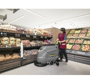 Szorowarka kompaktowa Karcher BD 50/50 C Bp Classic (2040 m²/h | 2,3 l/min | 50 l) Profesjonalny automat szorujący