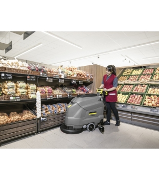 Szorowarka kompaktowa Karcher BD 50/50 C Bp Classic (2040 m²/h | 2,3 l/min | 50 l) Profesjonalny automat szorujący