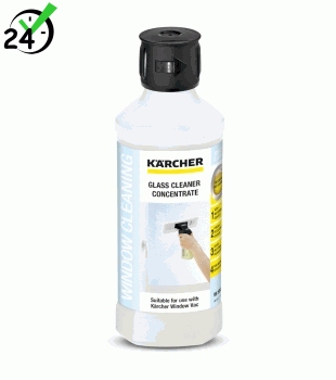 RM 500 Koncentrat do czyszczenia szkła, 500ml, RM 500 Środek do czyszczenia szkła w koncentracie, Karcher