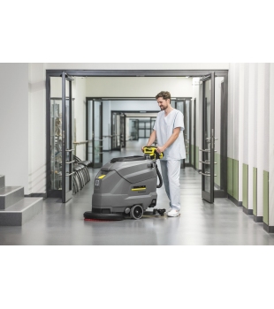 KARCHER BD 50/50 C Bp Classic (2040 m²/h / 2,3 l/min / 50 l) Szorowarka akumulatorowa