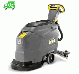 Szorowarka kompaktowa Karcher BD 43/35 C Ep (1720 m²/h | 2,7 l/min | 35 l) + BELKA SSĄCA ŁUKOWA