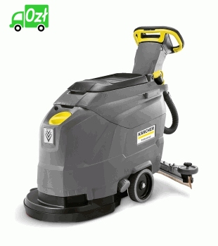 Szorowarka kompaktowa Karcher BD 43/35 C Ep (1720 m²/h | 2,7 l/min | 35 l) + BELKA SSĄCA ŁUKOWA