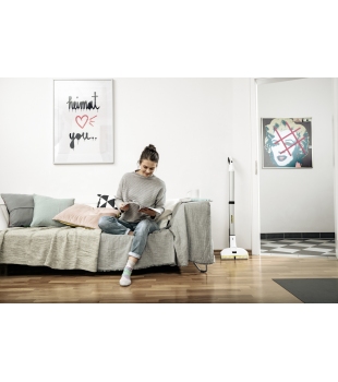 Mop elektryczny Karcher EWM 2 (60 m² / 30 cm / 20 min.) + RM 537 Bezprzewodowy mop do mycia podłóg