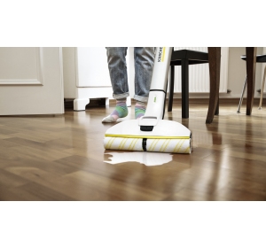 Mop elektryczny Karcher EWM 2 (60 m² / 30 cm / 20 min.) + RM 537 Bezprzewodowy mop do mycia podłóg