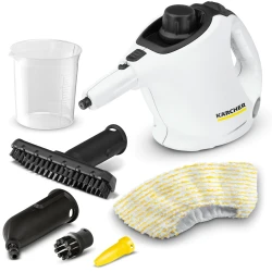 Parownica Karcher SC 1 (1200 W / 20 m² / 3 bar) Domowa parownica do kuchni i łazienki