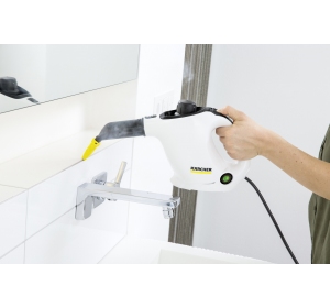 Parownica Karcher SC 1 (1200 W / 20 m² / 3 bar) Domowa parownica do kuchni i łazienki