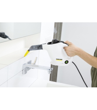 Parownica Karcher SC 1 (1200 W / 20 m² / 3 bar) Domowa parownica do kuchni i łazienki