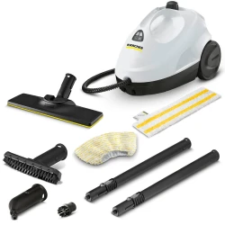 Parownica Karcher SC 2 EasyFix (1500 W / 75 m² / 3,2 bar) Biała parownica do domowego użytku