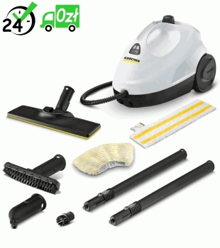 Parownica Karcher SC 2 EasyFix (1500 W / 75 m² / 3,2 bar) Biała parownica do domowego użytku
