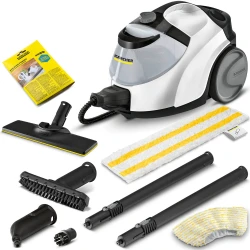 Parownica Karcher SC 5 EasyFix (2250 W / 150 m² / 4,2 bar) Najsilniejsza parownica domowa
