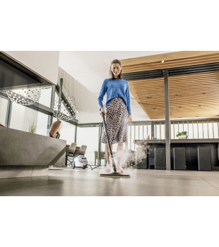Parownica Karcher SC 5 EasyFix (2250 W / 150 m² / 4,2 bar) Najsilniejsza parownica domowa