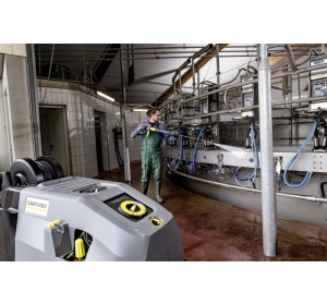 BIOASEKURACJA Myjka Karcher HDS 10/21 - 4M (210 bar / 1000 l/h / 155°C) Myjka do mycia i dezynfekcji